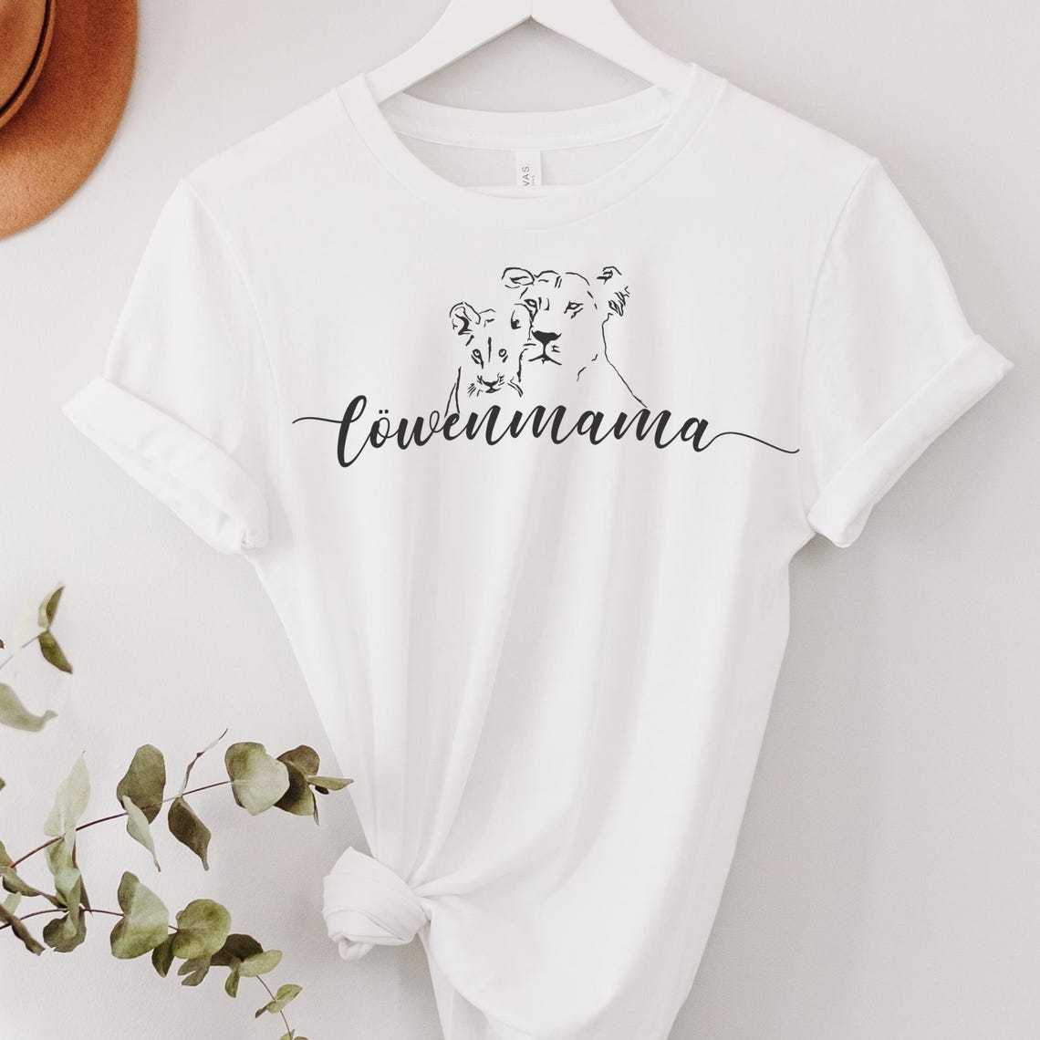Lion Mama T-Shirt for Moms 