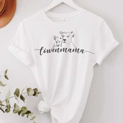Lion Mama T-Shirt for Moms 