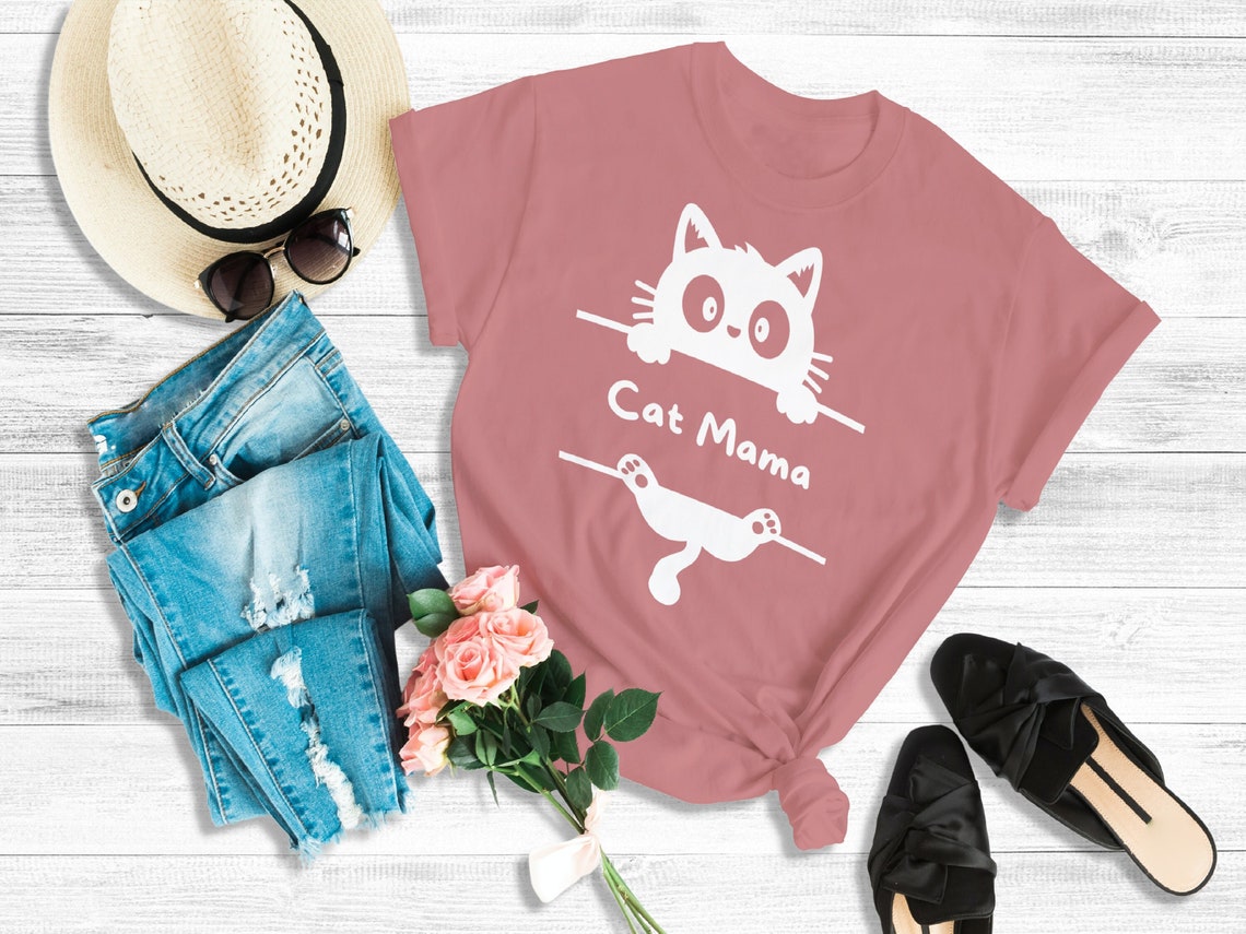 Cat Mama T-Shirt for Women