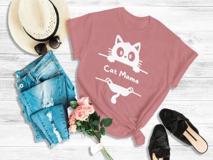 Cat Mama T-Shirt for Women