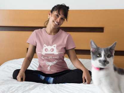 Cat Mama T-Shirt for Women