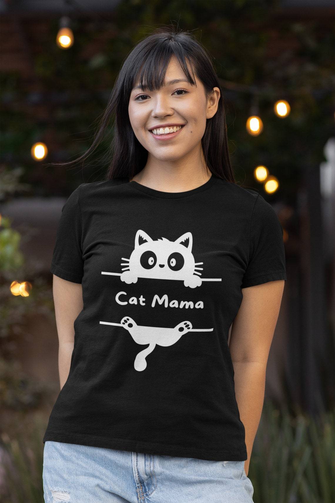 Cat Mama T-Shirt for Women