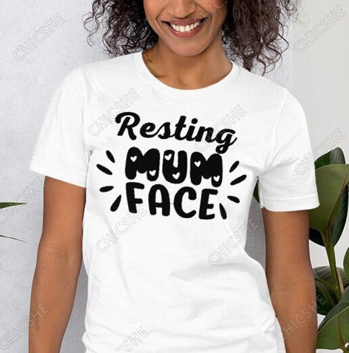 Resting Mum Face Funny T-Shirt