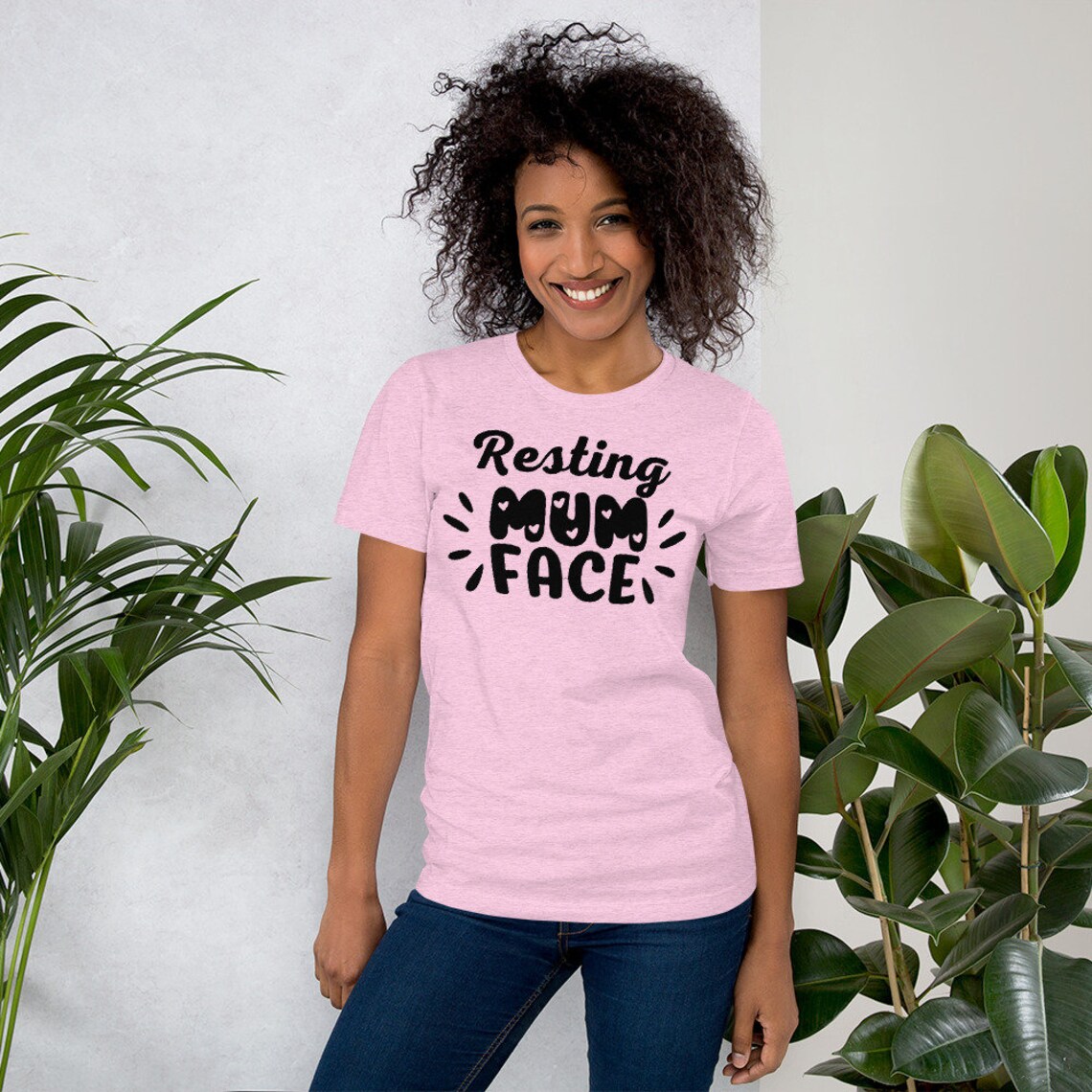 Resting Mum Face Funny T-Shirt