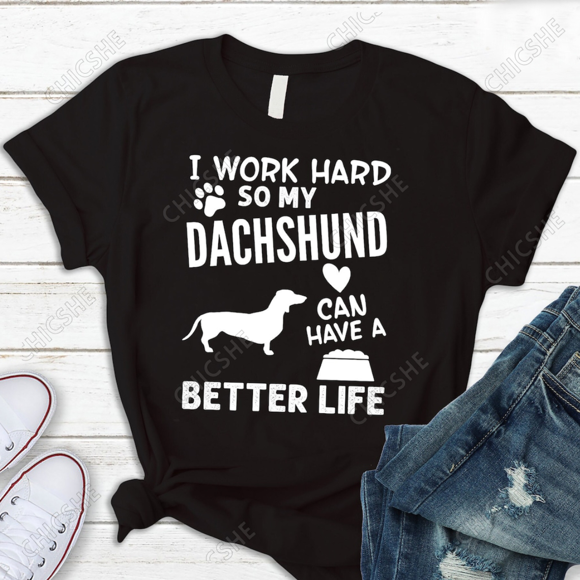Custom Dachshund OwnerT-shirt