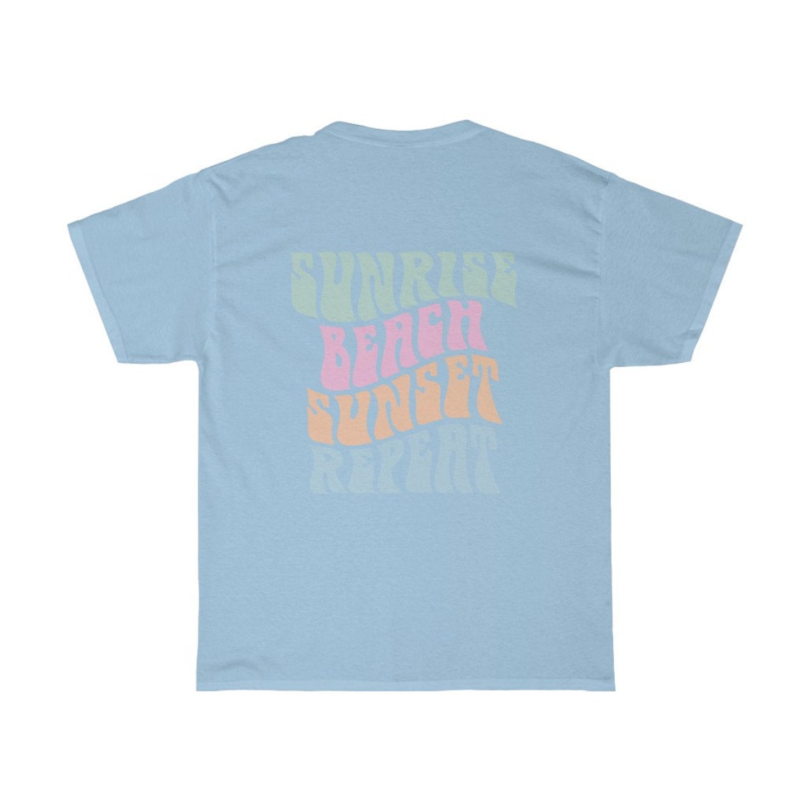 Sunrise Beach Sunset Repeat Shirt