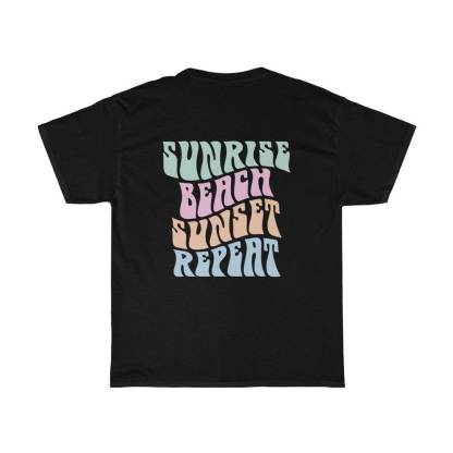 Sunrise Beach Sunset Repeat Shirt