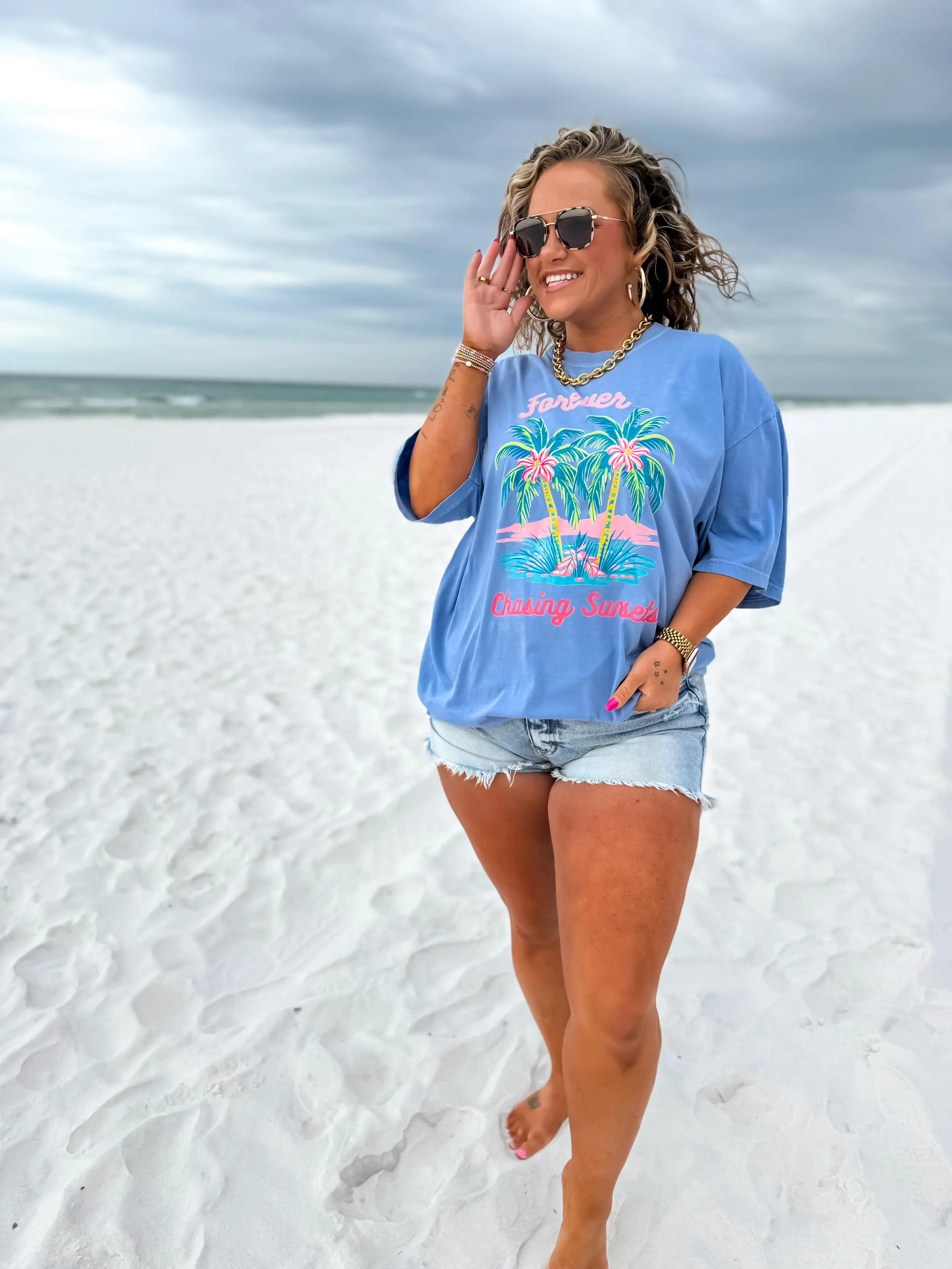 Forever Chasing Sunset Beach  T-Shirt