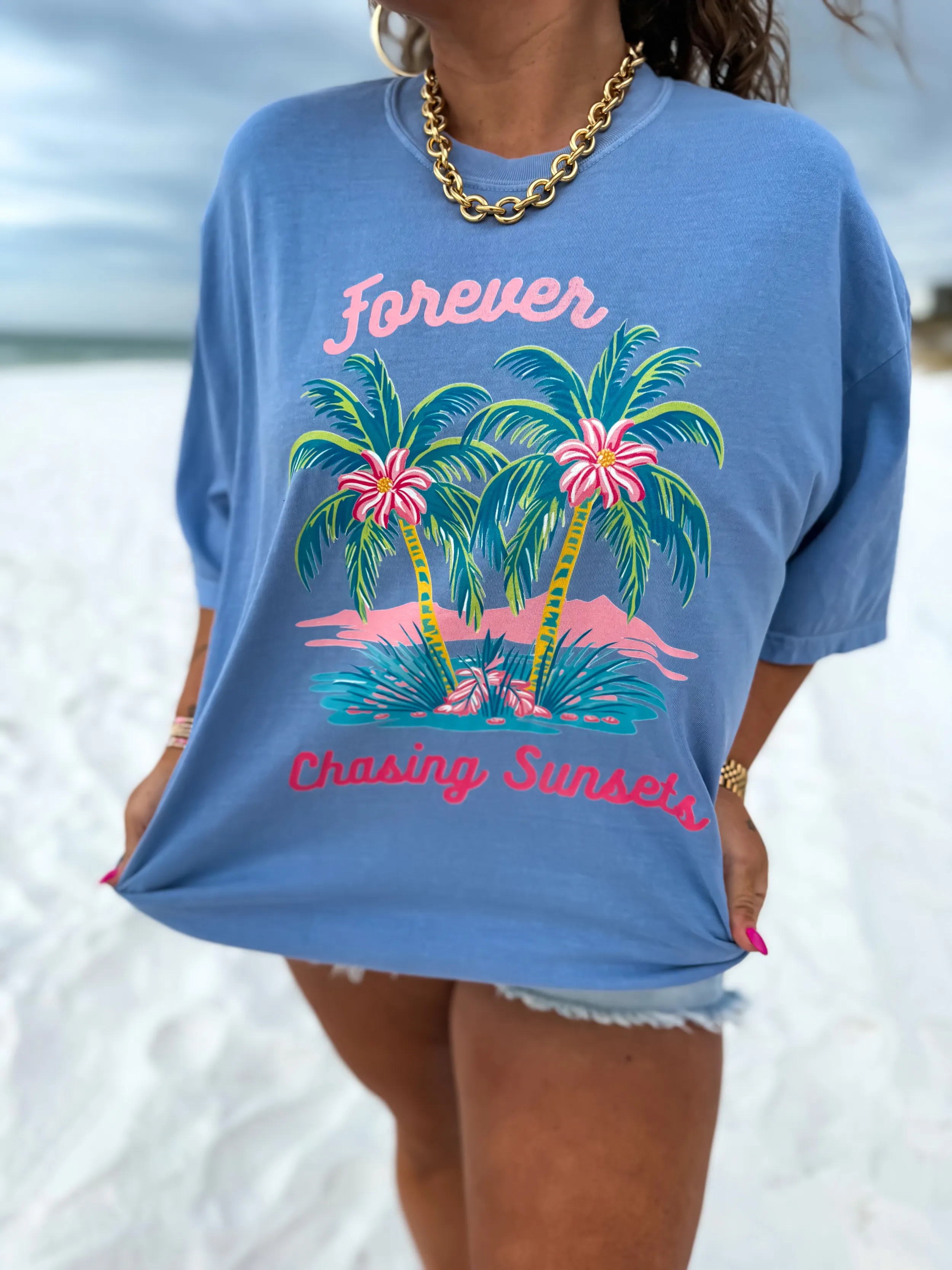 Forever Chasing Sunset Beach  T-Shirt