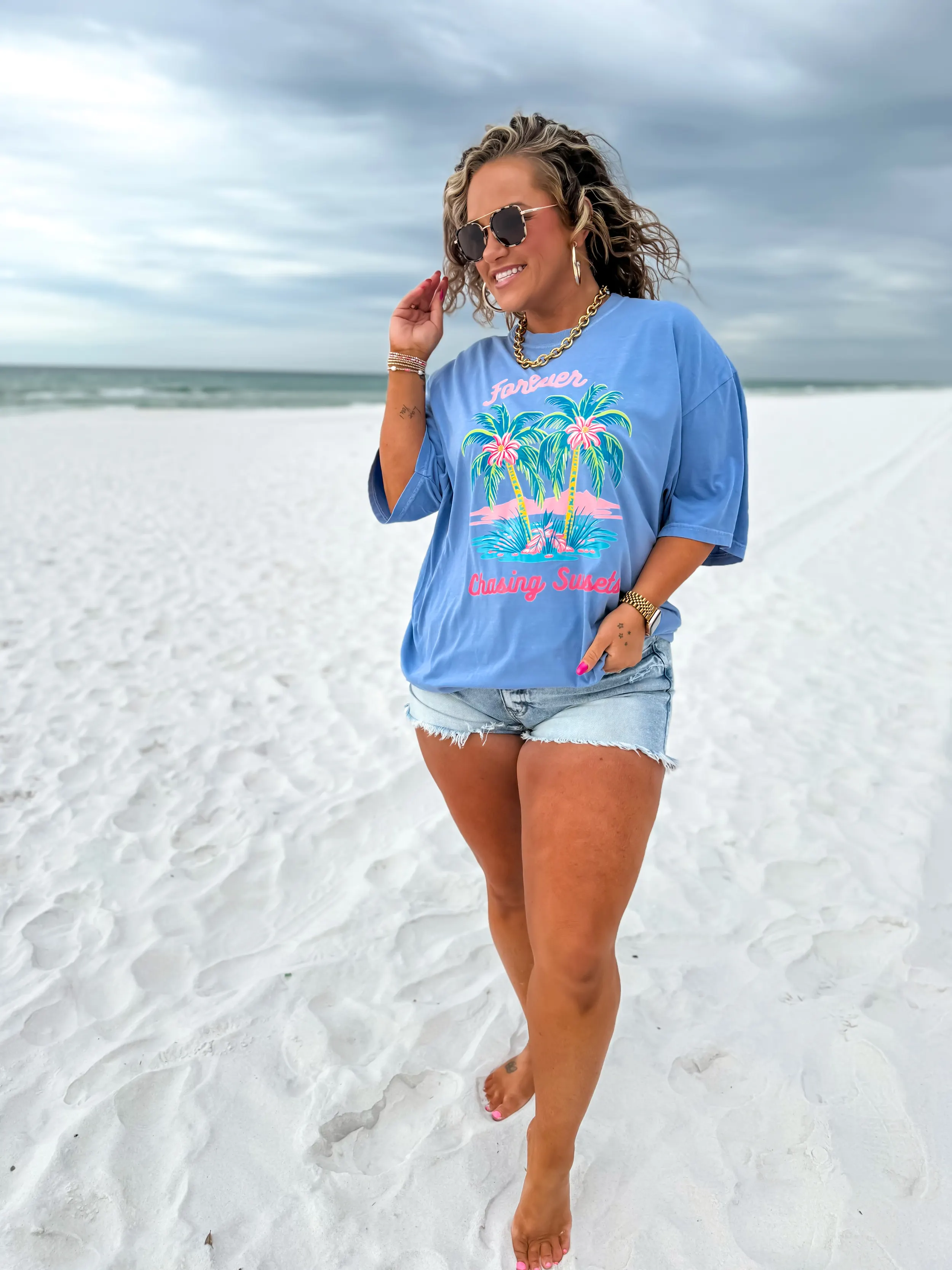 Forever Chasing Sunset Beach  T-Shirt