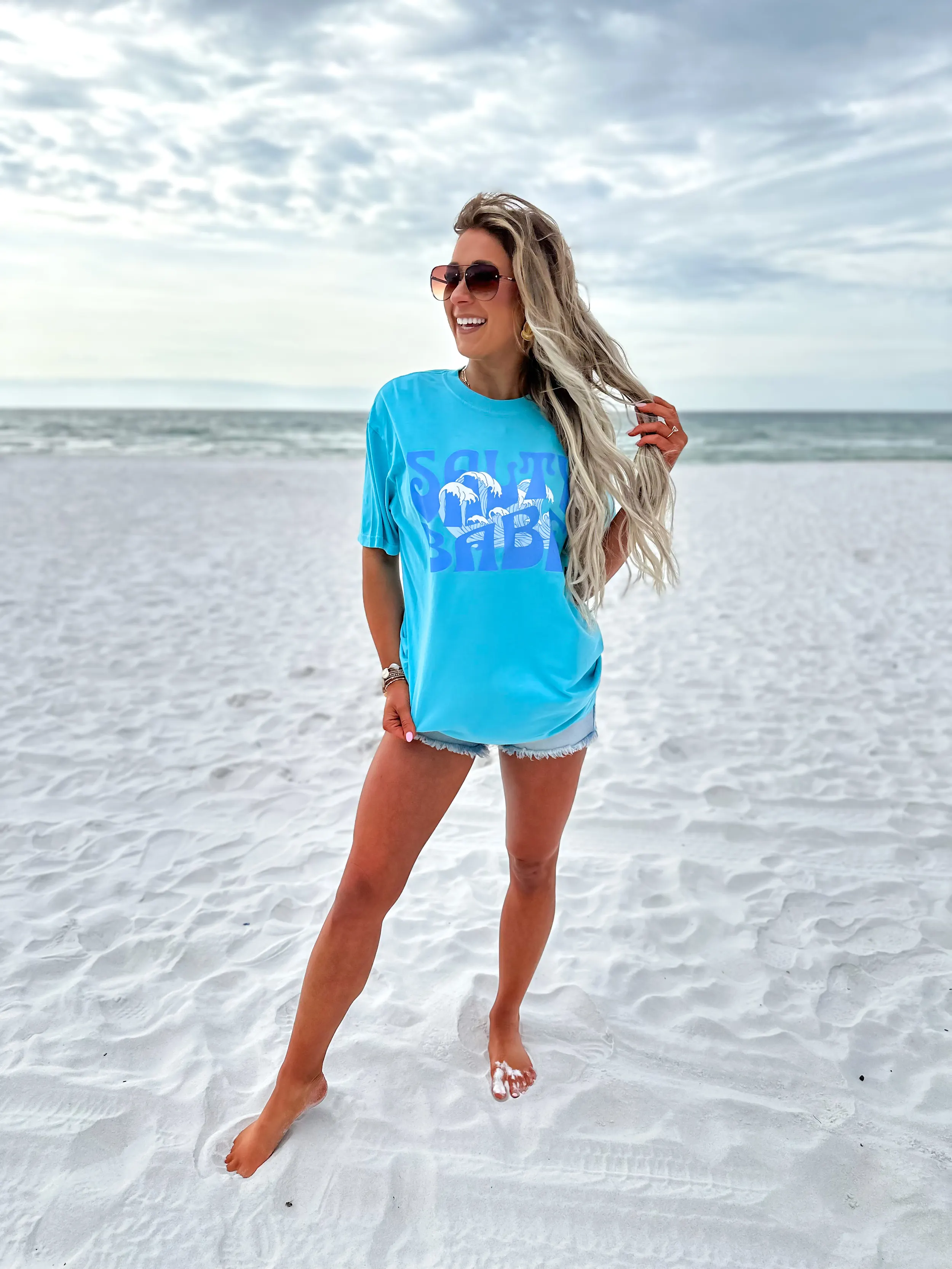 Salty Babe Beach T-Shirt