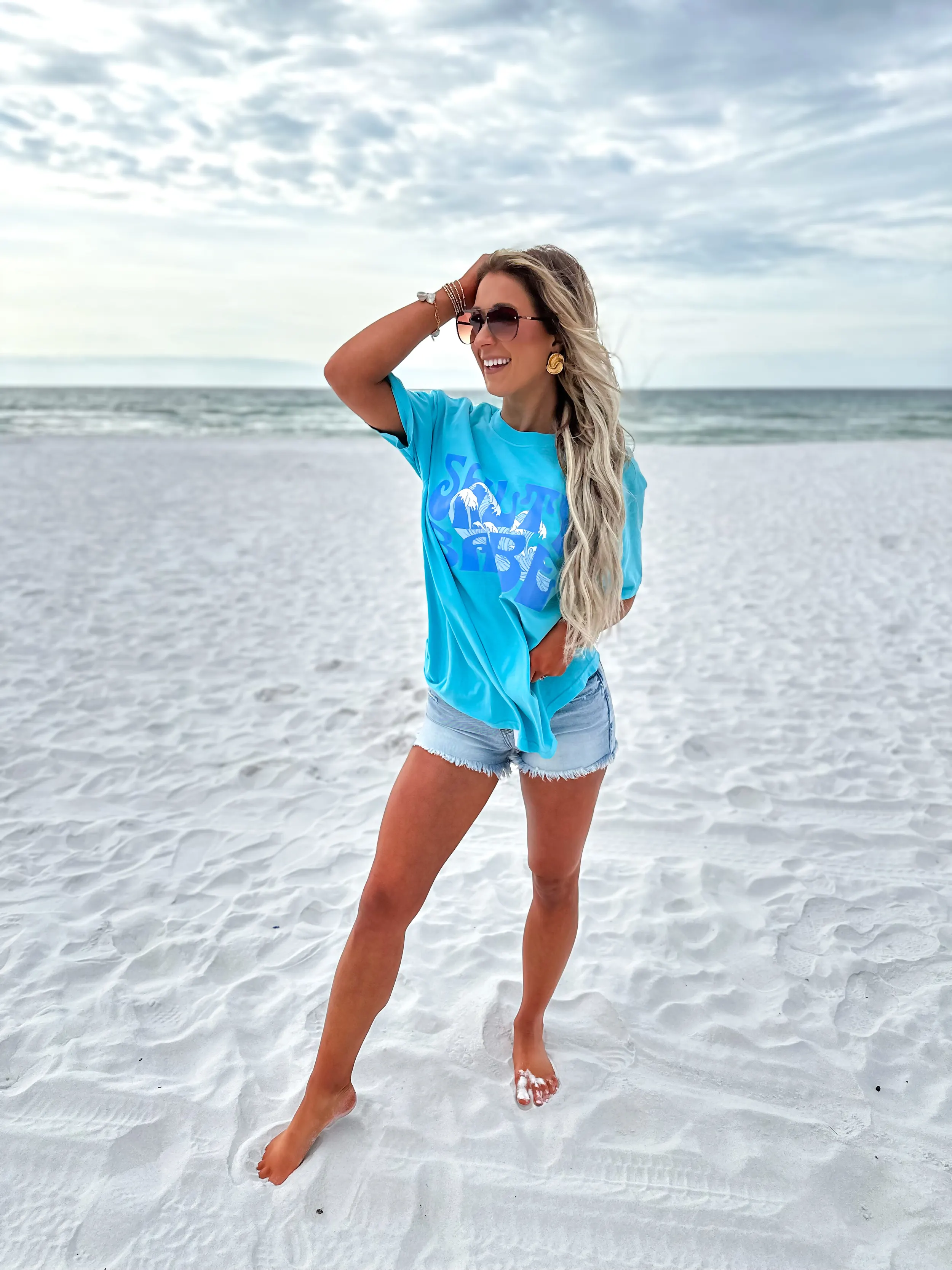 Salty Babe Beach T-Shirt