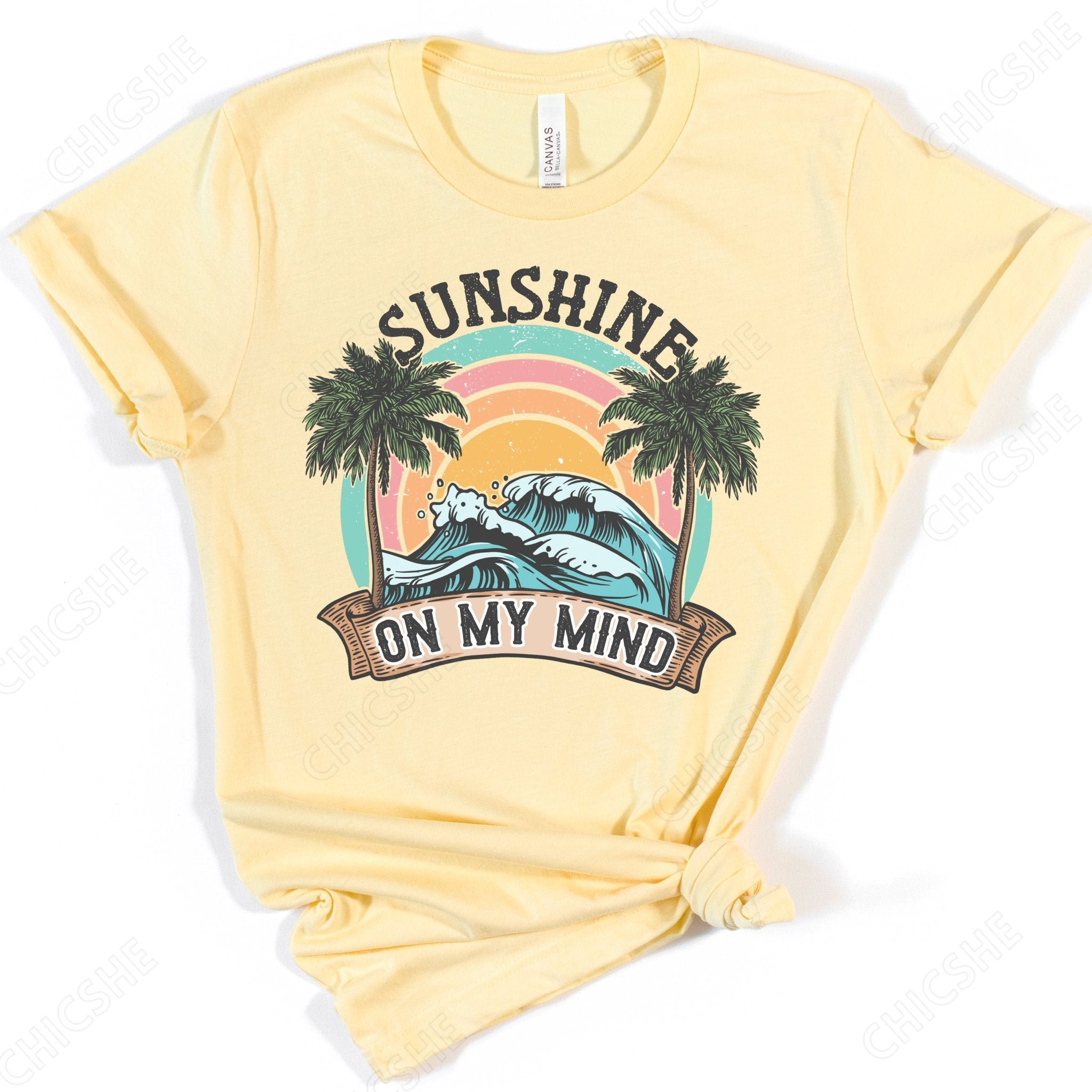 Sunshine on my Mind Beach T-Shirt