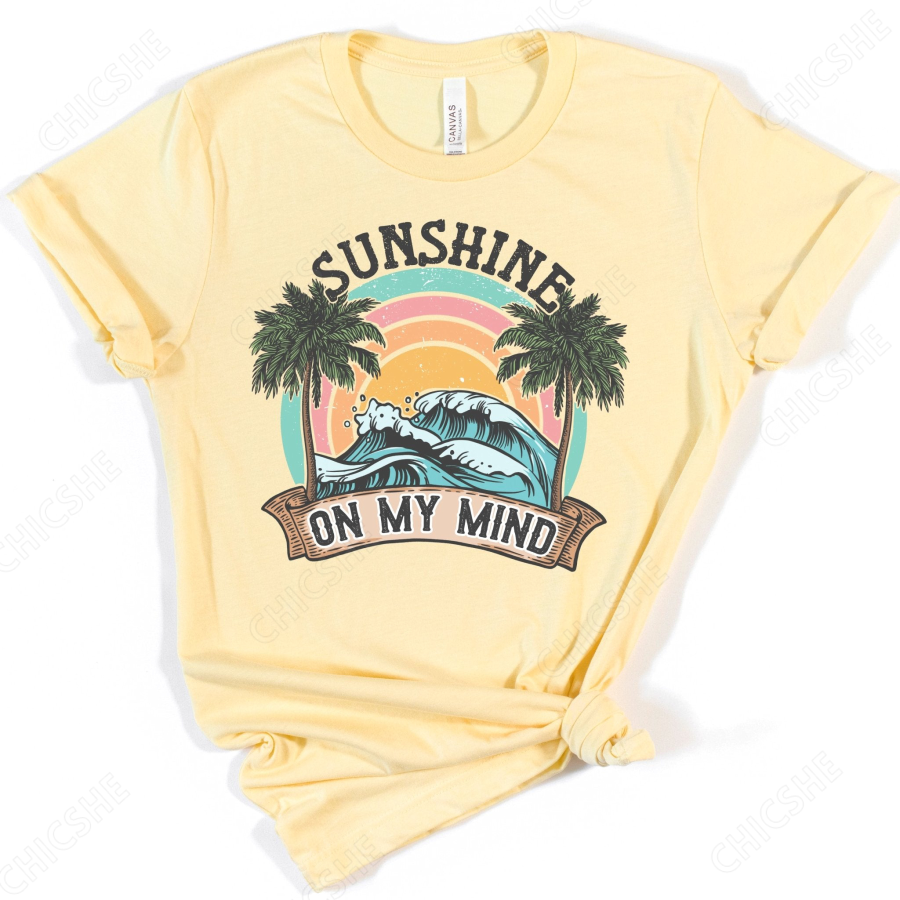 Sunshine on my Mind Beach T-Shirt
