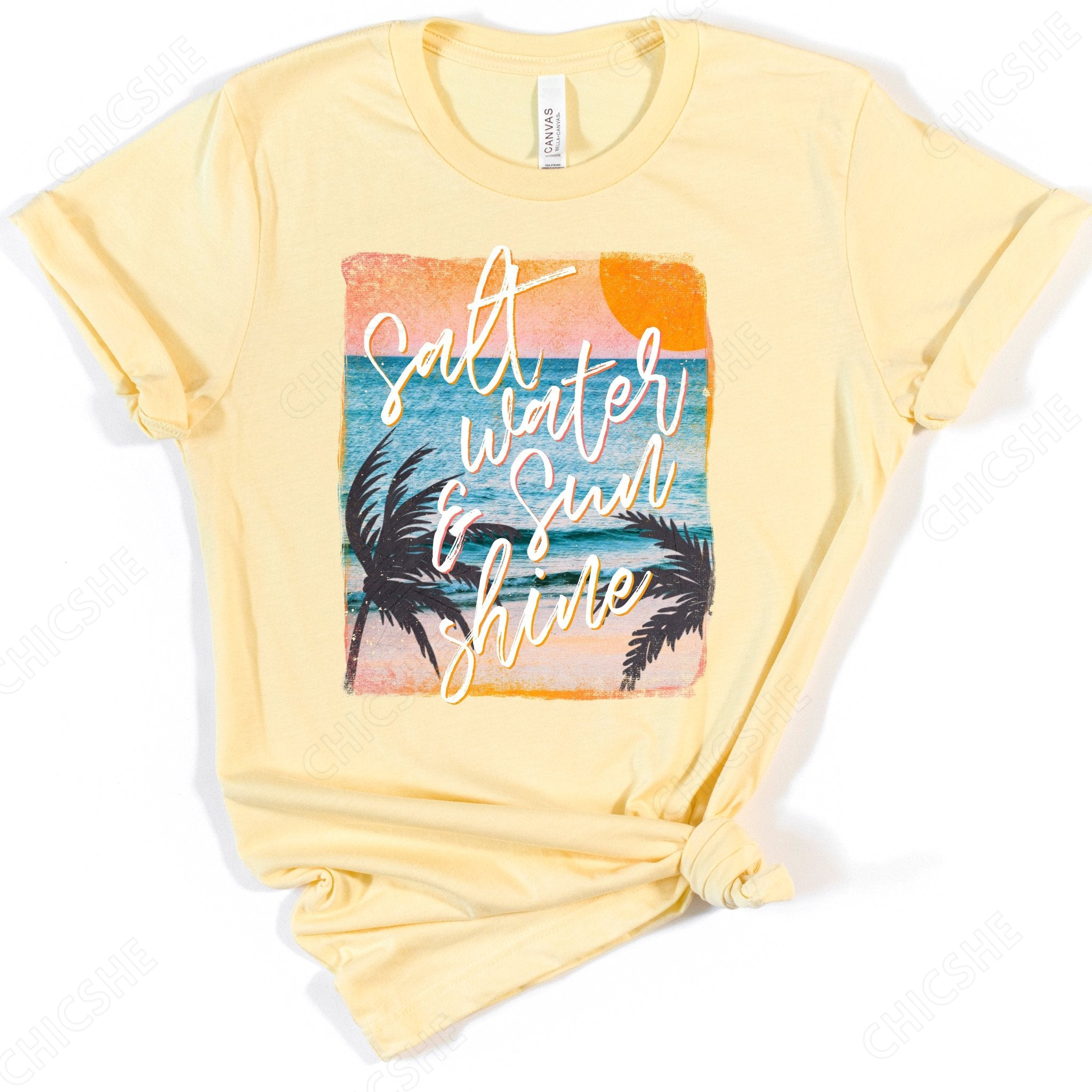 Saltwater & Sunshine Beach T-Shirt