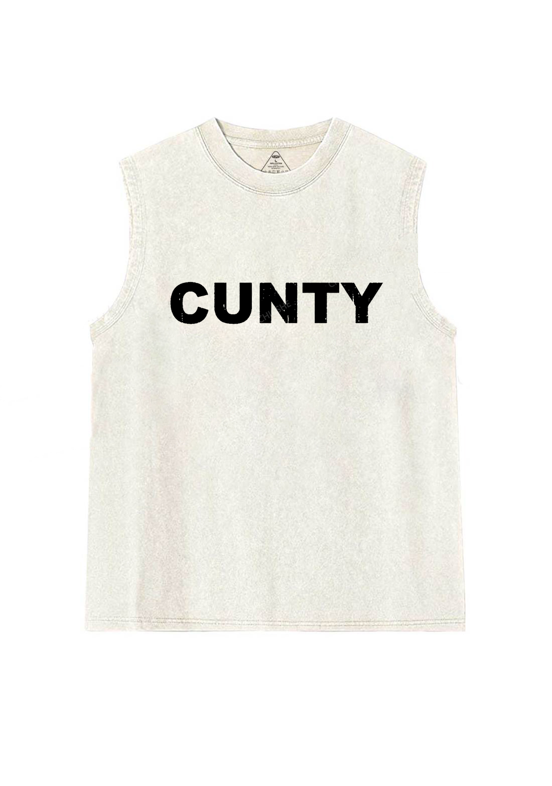 Cunty Y2K Washed Tank Chicshe
