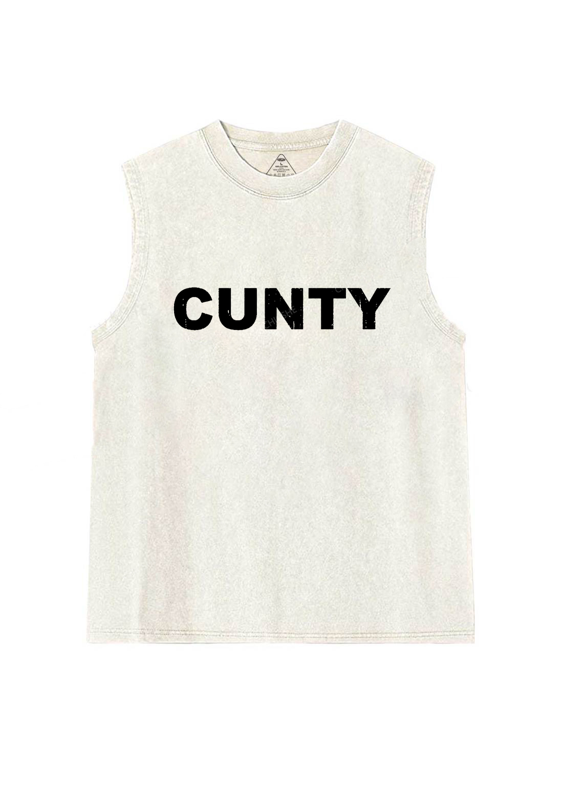 Cunty Y2K Washed Tank Chicshe