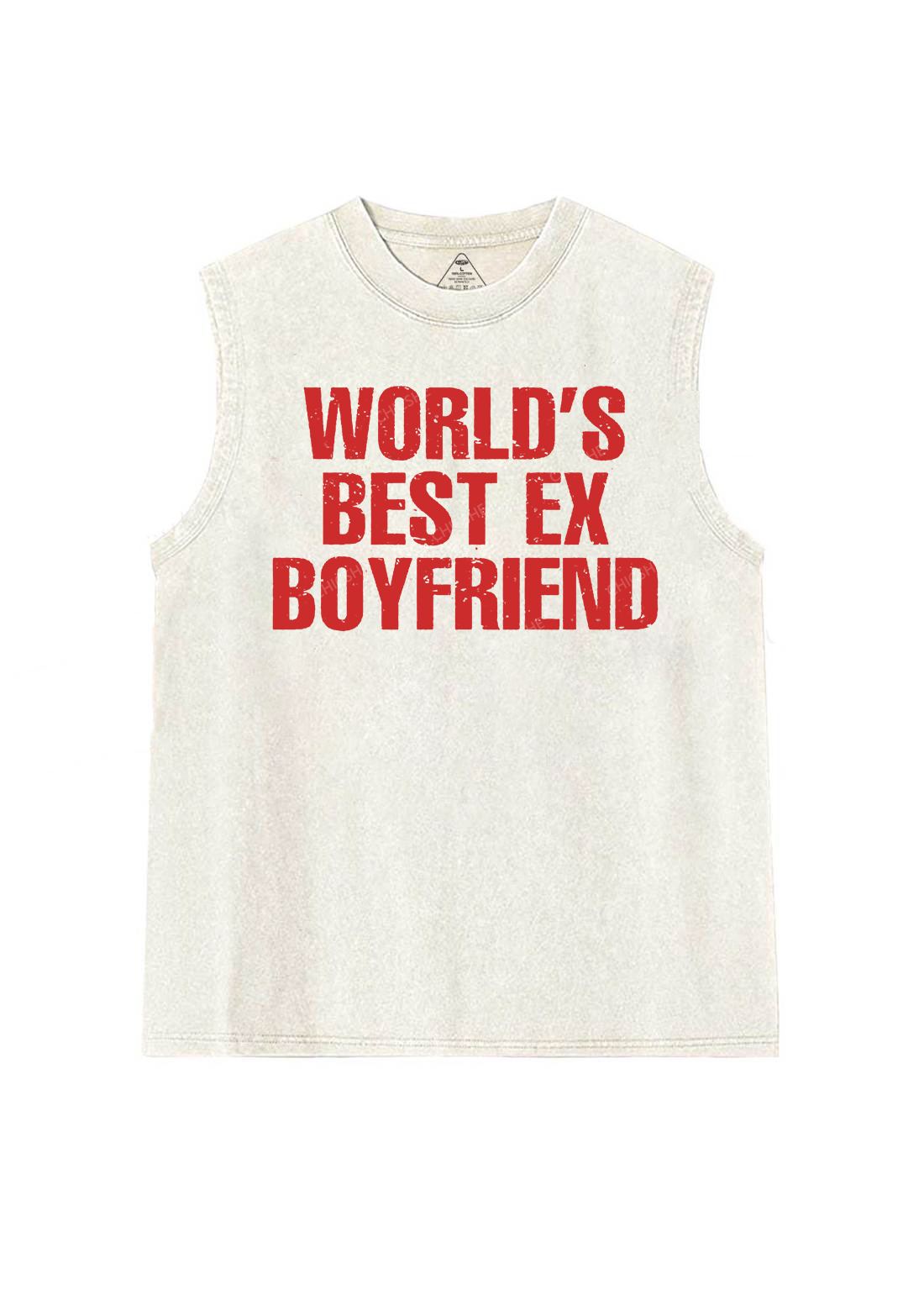 Best Ex Boyfriend Y2K Washed Tank Chicshe