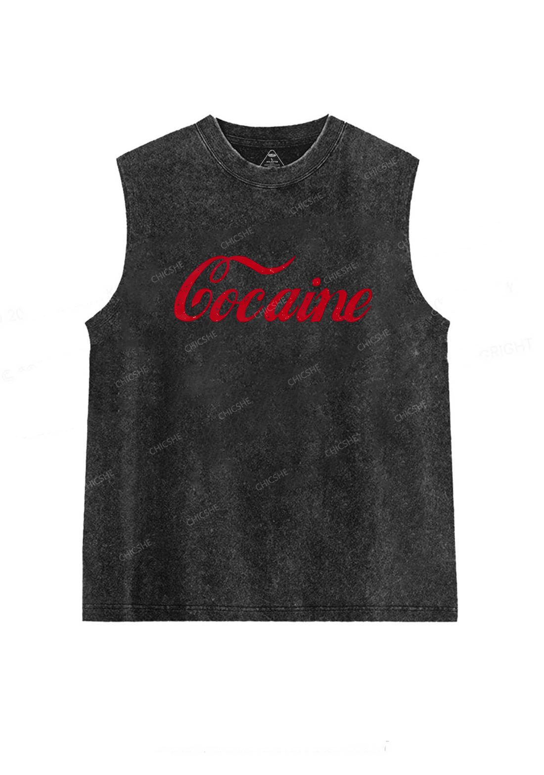 Special Cola Y2K Washed Tank Chicshe