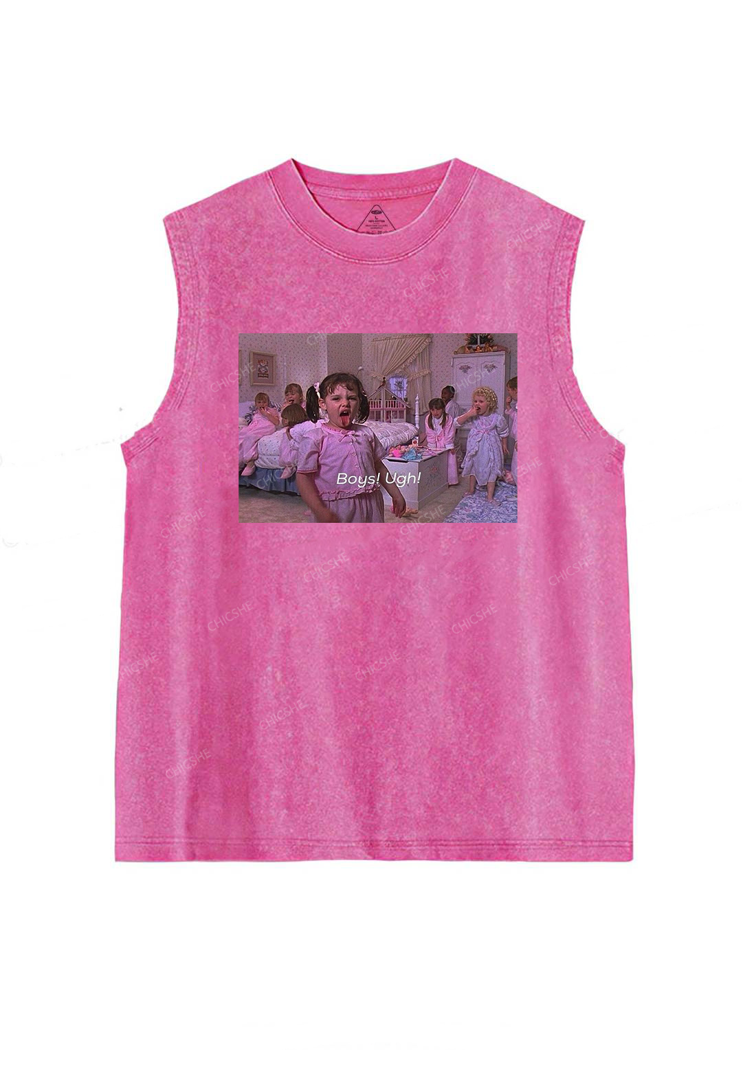 Boys Ugh Y2K Washed Tank Chicshe