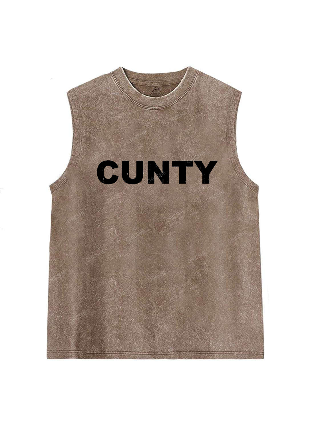 Cunty Y2K Washed Tank Chicshe