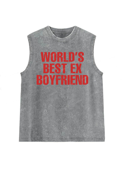 Best Ex Boyfriend Y2K Washed Tank Chicshe