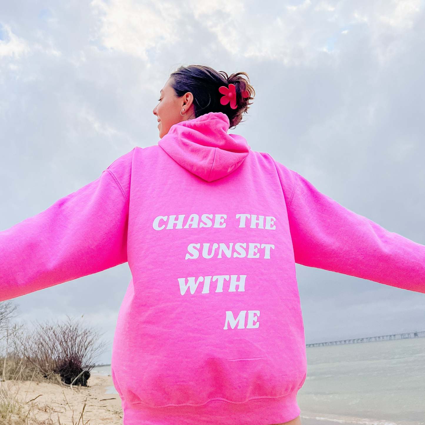 Chase The Sunset With Me Hoodie
