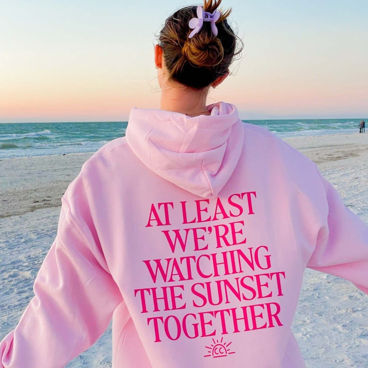 At Least We're Watching The Sunset Together Hoodie