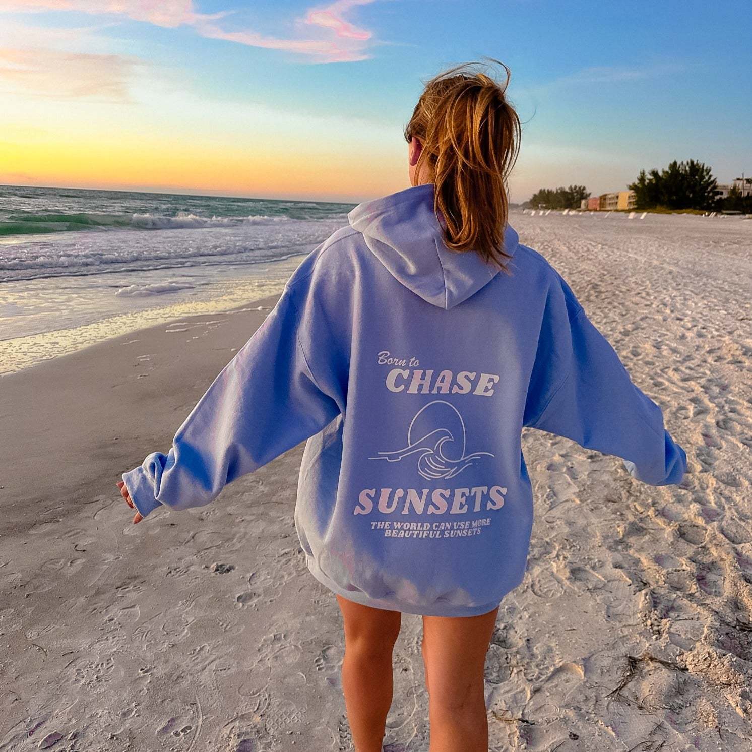 Born To Chase Sensets Hoodie