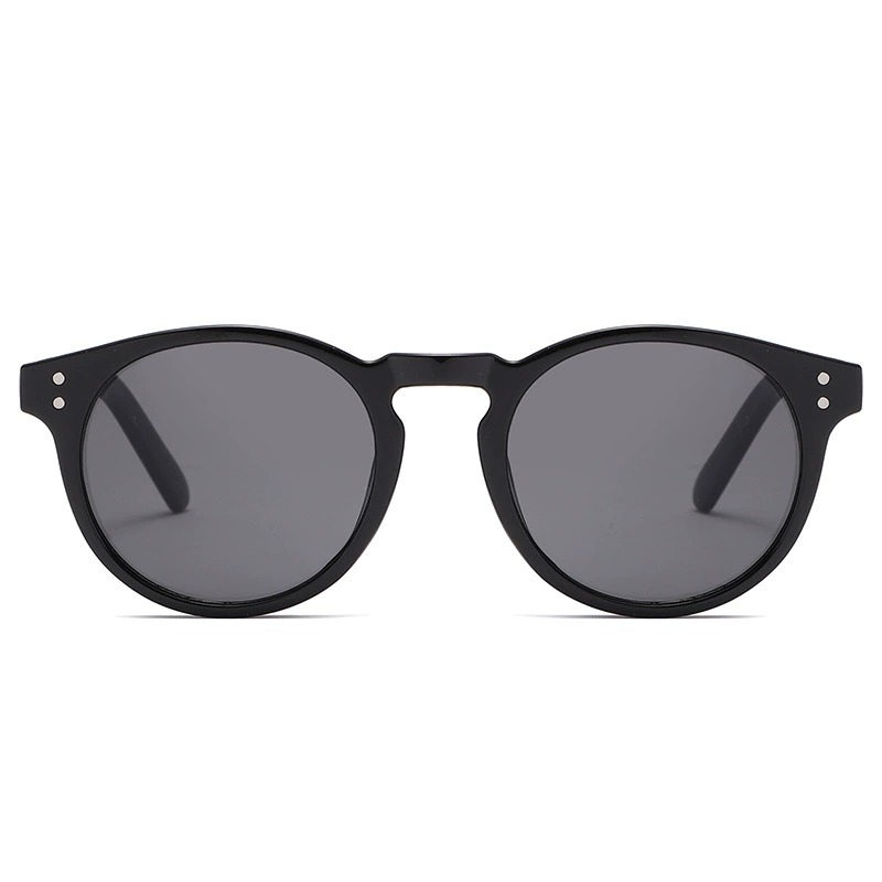 Round Sunglasses Classic Small Lightweight Frame Chic Style 