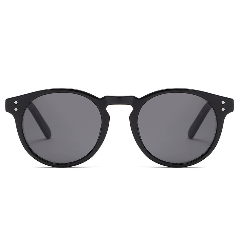 Round Sunglasses Classic Small Lightweight Frame Chic Style 