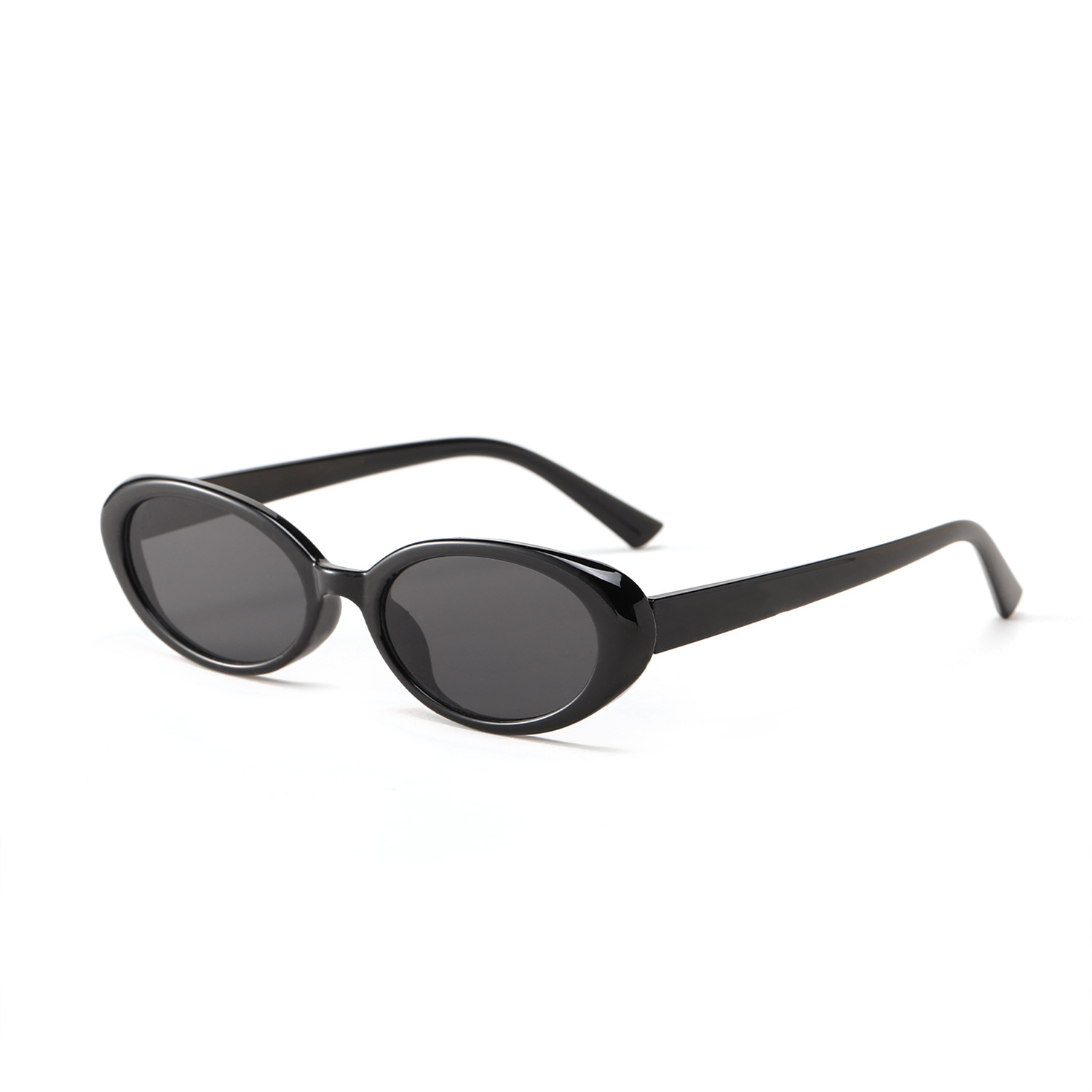 Vintage 90s Slim Oval Cat Eye Sunglasses
