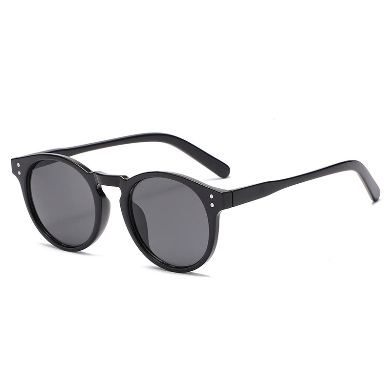 Round Sunglasses Classic Small Lightweight Frame Chic Style 