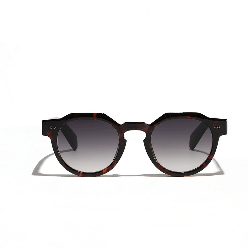 Round Frame Eyewear Steampunk Inspired Shades Retro Style Glasses