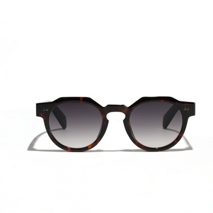 Round Frame Eyewear Steampunk Inspired Shades Retro Style Glasses