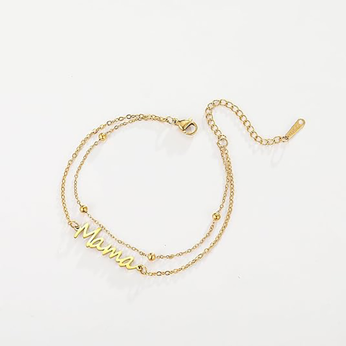 Mama Double Bead Bracelet