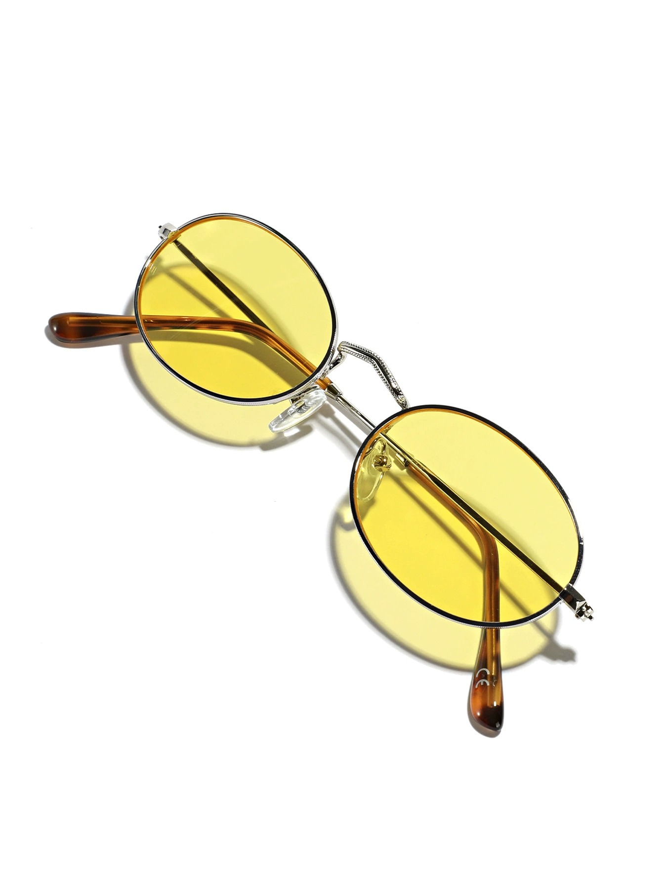 Colorful Steampunk Sunglasses Retro Oval Sunglasses Classic Eyewear