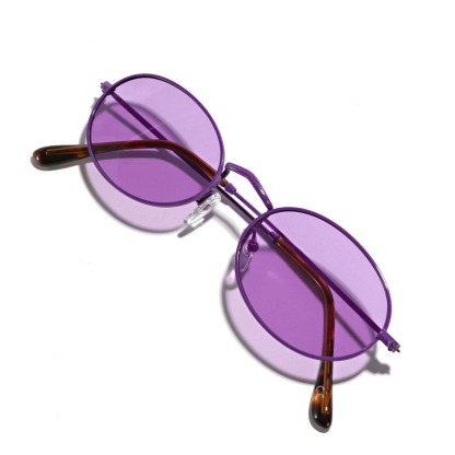 Colorful Steampunk Sunglasses Retro Oval Sunglasses Classic Eyewear