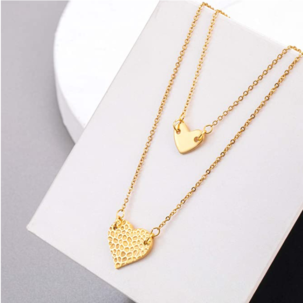 Love Clavicle Necklace Stacking Gift For Mama