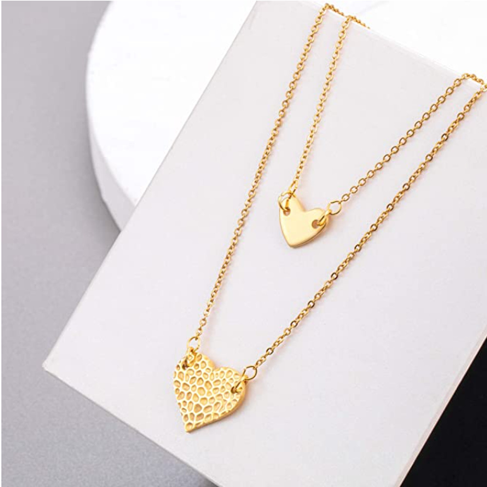 Love Clavicle Necklace Stacking Gift For Mama