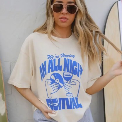 All Night Revival Graphic Tee