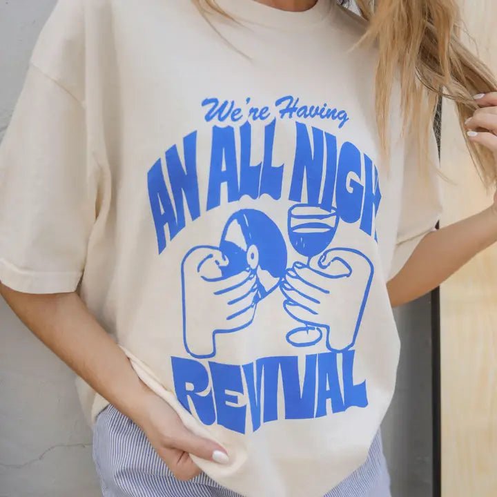 All Night Revival Graphic Tee