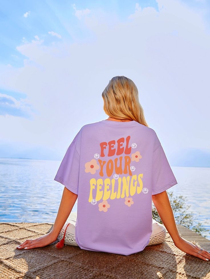 Feel Your Feellings Beach Tee Vacation Summer T-shirt