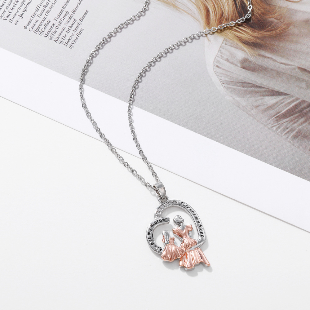 Love Mom Forever Necklace