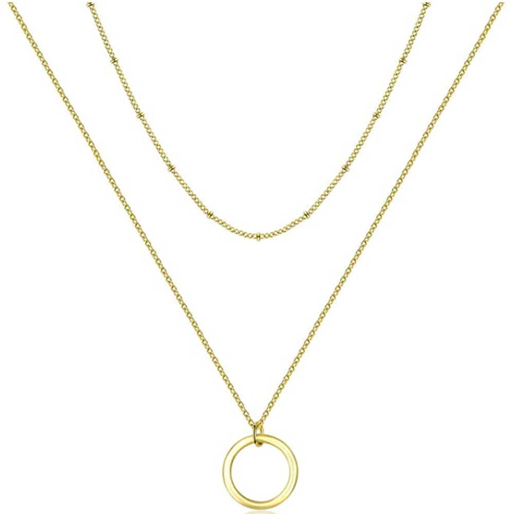 Love Clavicle Necklace Stacking Gift For Mama