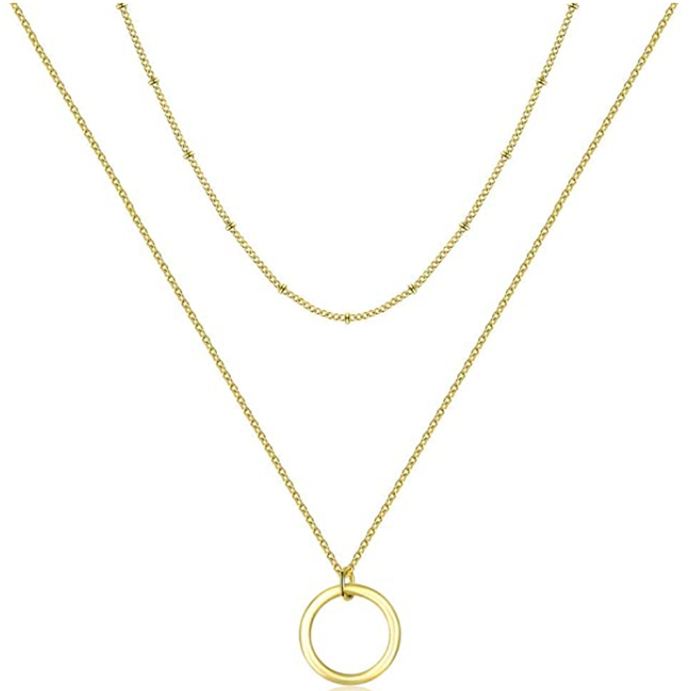 Love Clavicle Necklace Stacking Gift For Mama