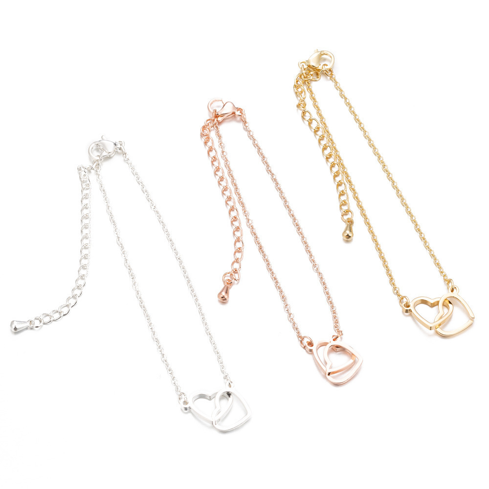 Fashion Heart to Heart Bracelet