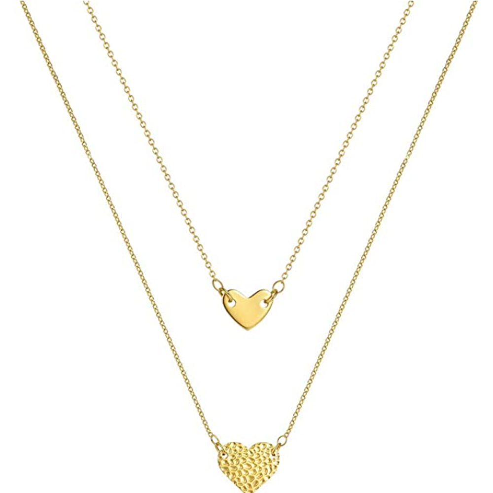 Love Clavicle Necklace Stacking Gift For Mama