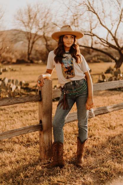 Drink Up Cowboy Graphic Tee