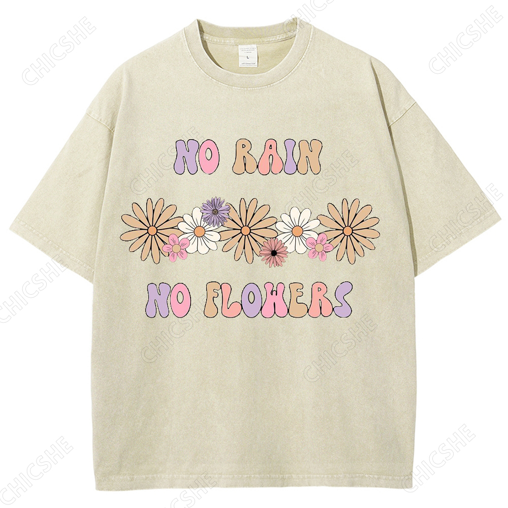 Customize Mama Bear Printed Washed Tee